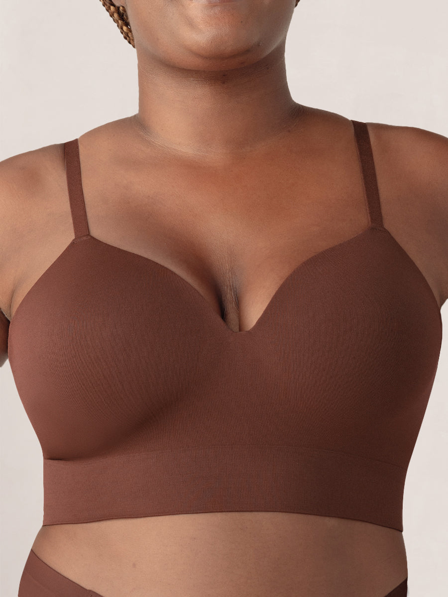The Wireless V-Neck Shaping Bra