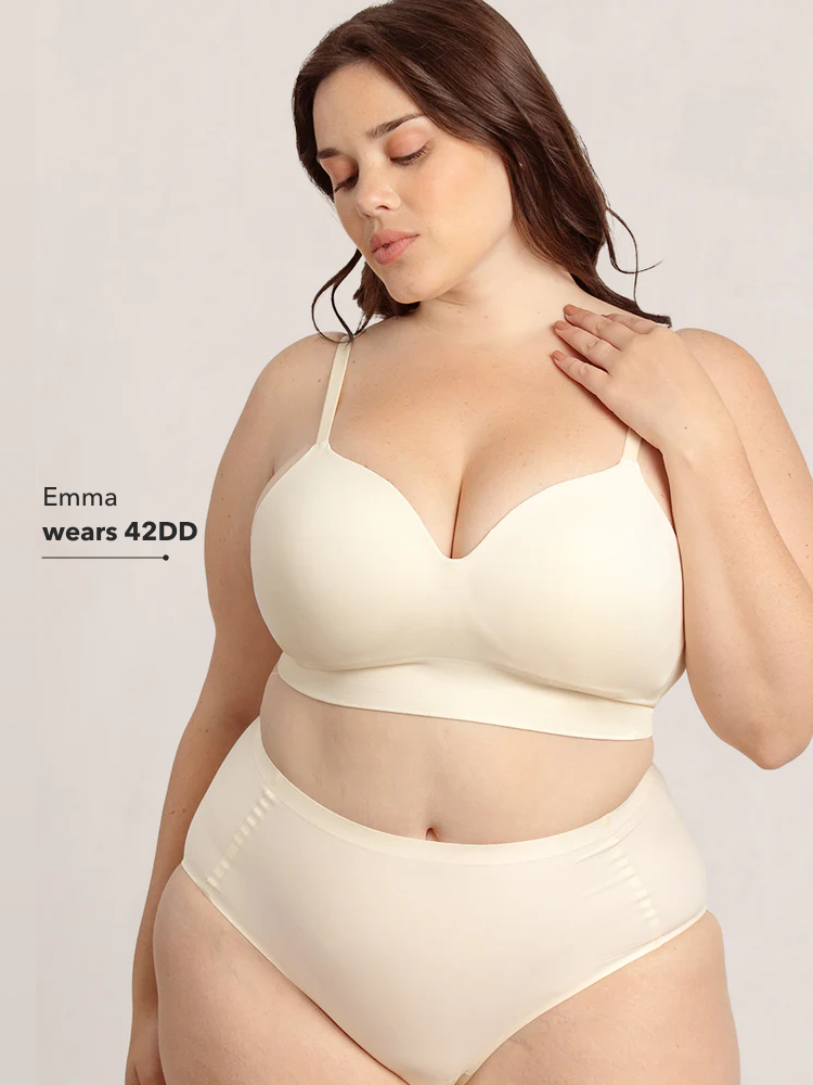 The Wireless V-Neck Shaping Bra