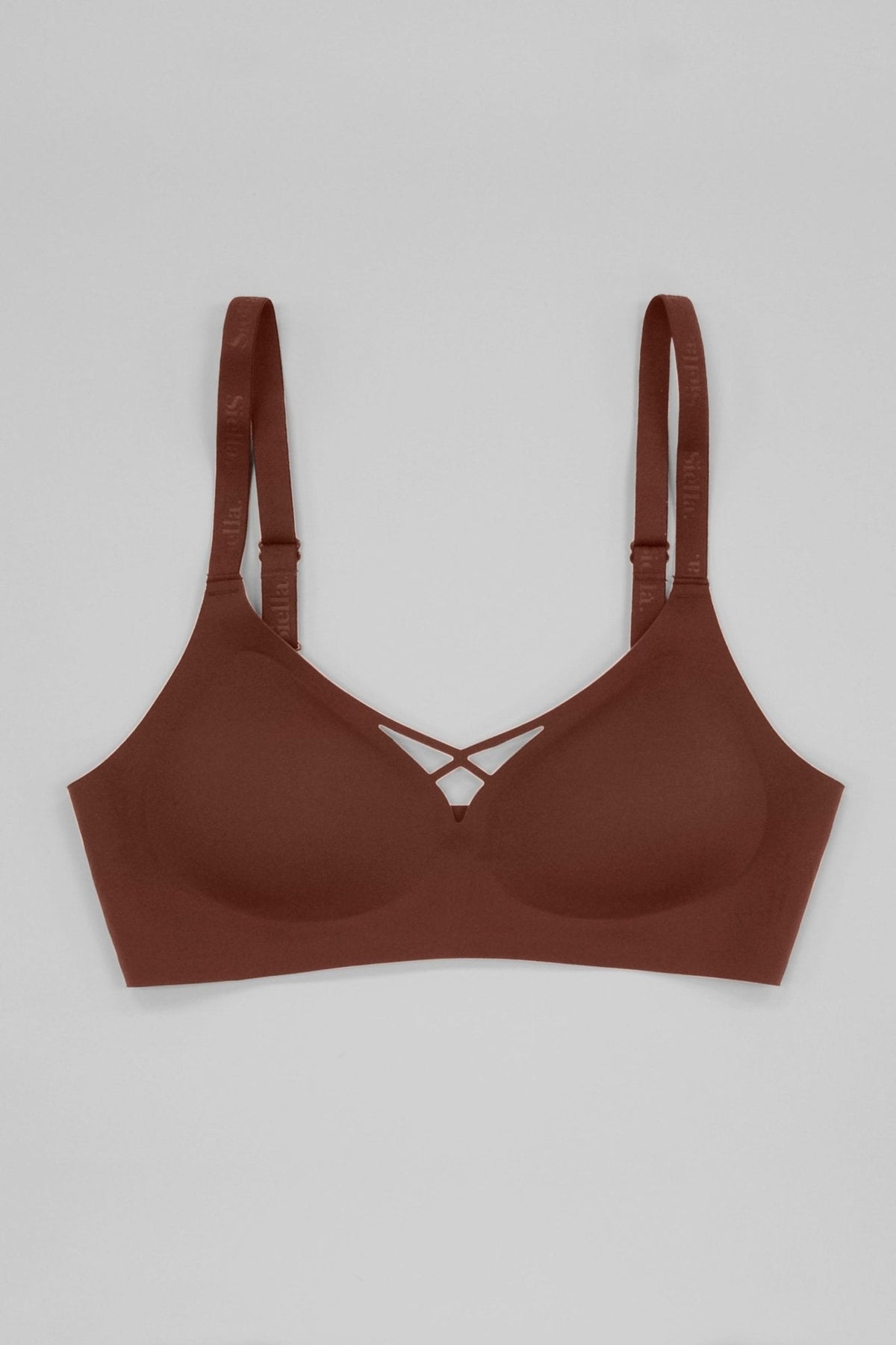 The No-Show V-Neck Bra